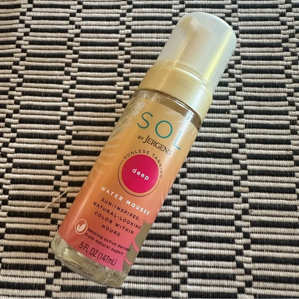 SOL by Jergens NEW Sunless Tanning Water Mousse Color Dark Summer Tan ☀️